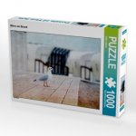 Möwe am Strand (Puzzle)