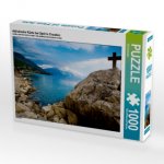 Adriatische Küste bei Split in Croatien (Puzzle)