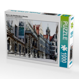 Blick in die Schloßstraße in Dresden (Puzzle)