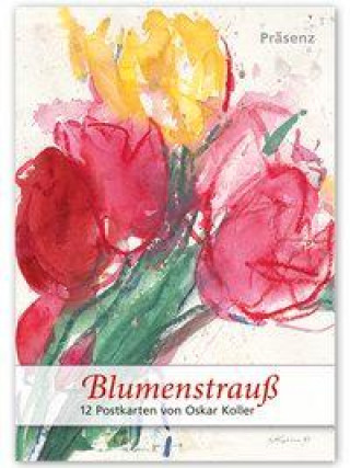Blumenstrauß - 12 Postkarten