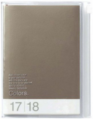 MARK'S Taschenkalender A6 vertikal, COLORS // Grey. 2018