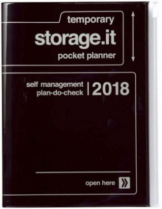 MARK'S Taschenkalender A5 vertikal, Storage.it // Black. 2018