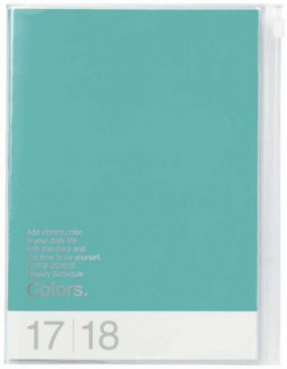 MARK'S Taschenkalender A5 vertikal, COLORS // Turquoise. 2018