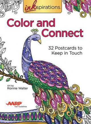 Inkspirations Color and Connect: 32 Postcards to Keep in Touch