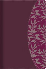 Rvr 1960 Biblia de Estudio Para Mujeres, Vino Tinto/Fucsia Símil Piel Con Índice