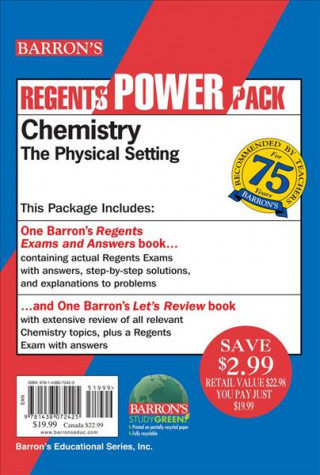 Regents Chemistry Power Pack: Let's Review Chemistry + Regents Exams and Answers: Chemistry
