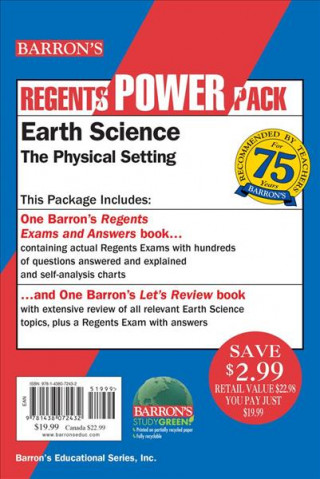 Regents Earth Science Power Pack: Let's Review Earth Science + Regents Exams and Answers: Earth Science