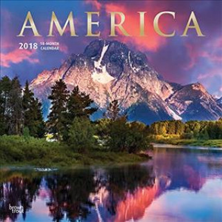 America - Amerika 2018 - 18-Monatskalender mit freier TravelDays-App