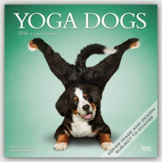 Yoga Dogs - Joga-Hunde 2018 - 18-Monatskalender