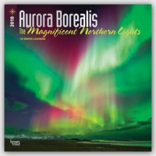 Aurora Borealis: The Magnificent Northern Lights - Nordlicht 2018 - 18-Monatskalender