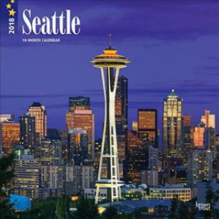 Seattle 2018 - 18-Monatskalender mit freier TravelDays-App