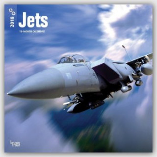 Jets - Düsenflugzeuge 2018 - 18-Monatskalender