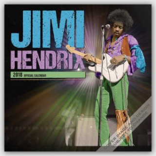 Jimi Hendrix 2018 - 18-Monatskalender