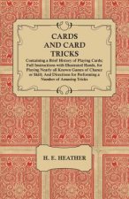 CARDS & CARD TRICKS CONTAINING