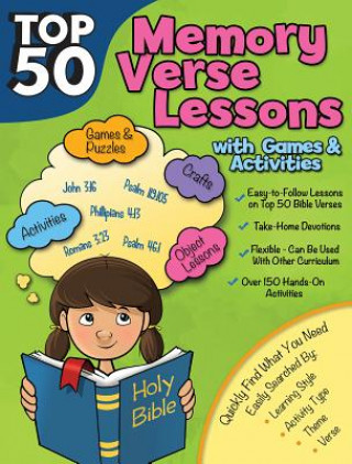 TOP 50 MEMORY VERSES W/GAMES &