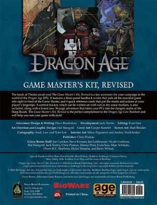 Dragon Age Game Master's Kit, Revised Edition