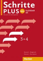Schritte plus Neu - Glossar Deutsch-Bulgarisch. Bd.3+4