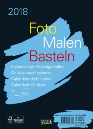 Foto-Malen-Basteln A5 schwarz 2018