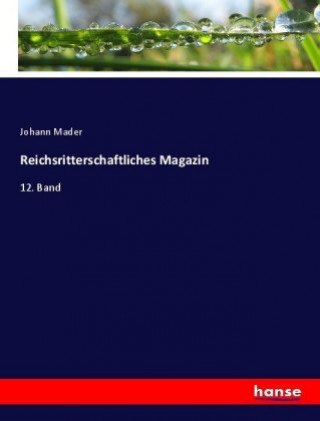 Reichsritterschaftliches Magazin