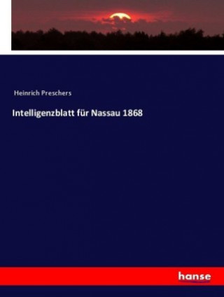 Intelligenzblatt fur Nassau 1868