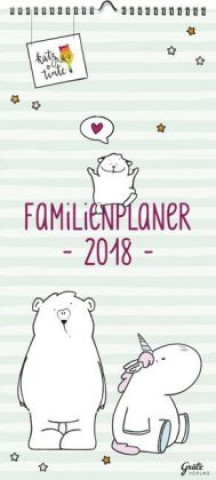 Katz & Tinte Familienplaner 2018
