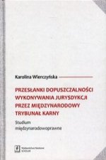 Przeslanki dopuszczalnosci wykonywania jurysdykcji przez miedzynarodowy trybunal karny