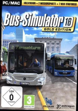 Bus-Simulator 16, 1 DVD-ROM (Gold Edition)