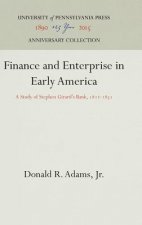 Finance and Enterprise in Early America