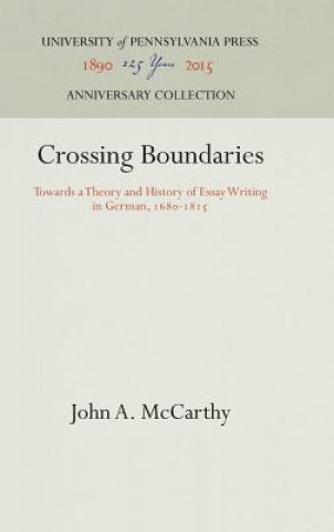 Crossing Boundaries