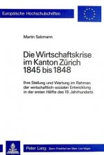 Die Wirtschaftskrise im Kanton Zuerich 1845 bis 1848