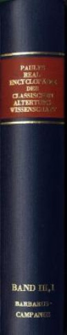 Realencyclopadie der classischen Altertumswissenschaft