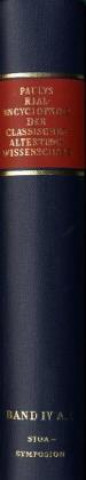 Realencyclopadie der classischen Altertumswissenschaft