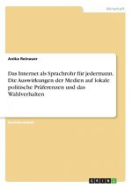 Das Internet als Sprachrohr für jedermann. Die Auswirkungen der Medien auf lokale politische Präferenzen und das Wahlverhalten