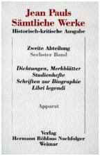 Jean Pauls Samtliche Werke. Historisch-kritische Ausgabe