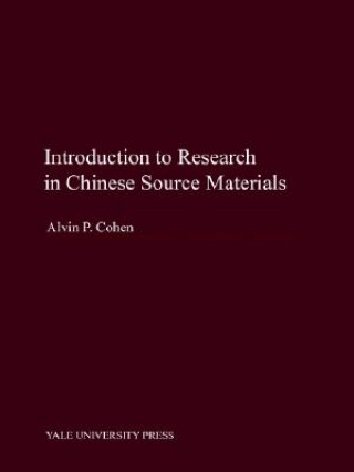 Introduction to Research in Chinese Source Materials