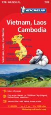 Vietnam Laos Cambodia - Michelin National Map 770