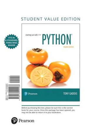 STARTING OUT W/PYTHON STUDENT
