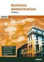 Temario 1 Auxiliares Administrativos de la Generalitat Valenciana