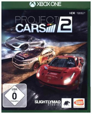Project Cars 2, 1 XBox One-Blu-ray Disc