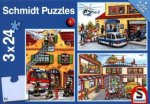 Feuerwehr und Polizei (Kinderpuzzle)