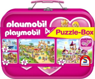 Playmobil, Puzzle-Box pink (Kinderpuzzle)