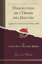 Dissolution de l'Ordre des Jésuites