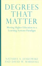 Degrees That Matter: Moving Higher Education to a Learning Systems Paradigm