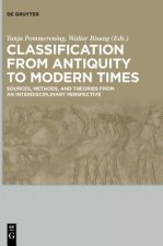 Classification from Antiquity to Modern Times