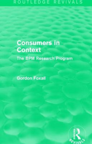 Consumers in Context
