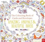 British Museum: The Colouring Book of Cards and Envelopes: Amazing Animals and Beautiful Birds