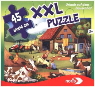 XXL Puzzle, Urlaub auf dem Bauernhof (Kinderpuzzle)
