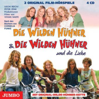 Die Wilden Hühner, Gesamtausgabe, 4 Audio-CDs