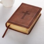 KJV COMPACT LP LUX-LEATHER TAN