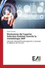 Risoluzione del Supplier Selection Problem tramite la metodologia ANP